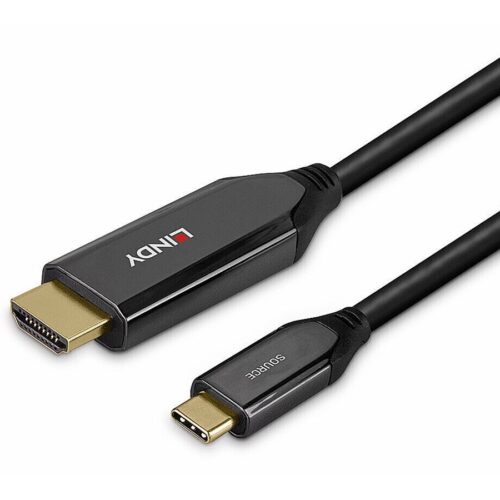 LINDY 1m USB Type C to HDMI 8K60 Adapter Cable