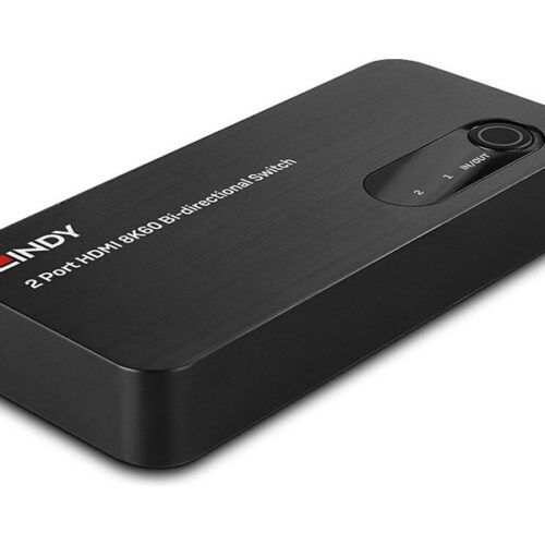 LINDY 2 Port HDMI 8K60 Bi-Directional Switch