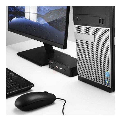 LINDY 2 Port KVM Switch DisplayPort 1.4 Switch between 2 DP equipped PCs from one keyboard mouse and monitor