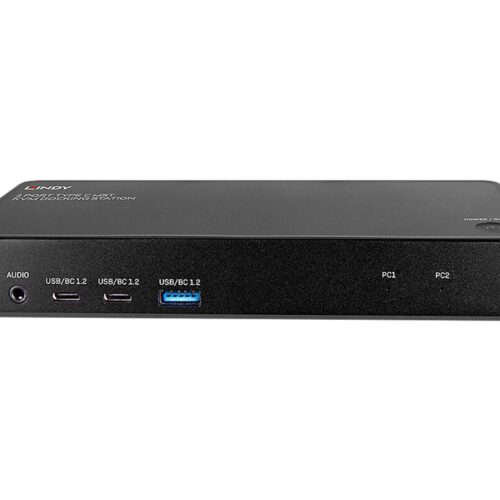 LINDY 2 Port Type C MST KVM Docking Station