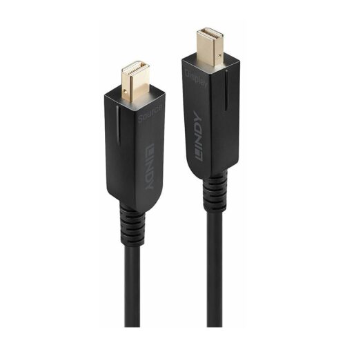 LINDY 20m Fibre Optic Hybrid Mini DP