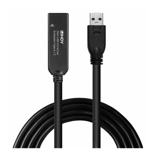 LINDY 20m USB 3.0 Active Extension Type A to C
