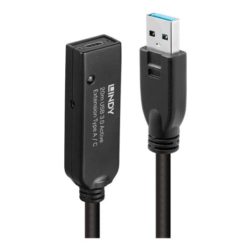 LINDY 20m USB 3.0 Active Extension Type A to C