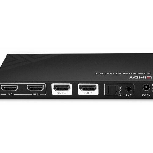 LINDY 2×2 HDMI 8K60 Matrix