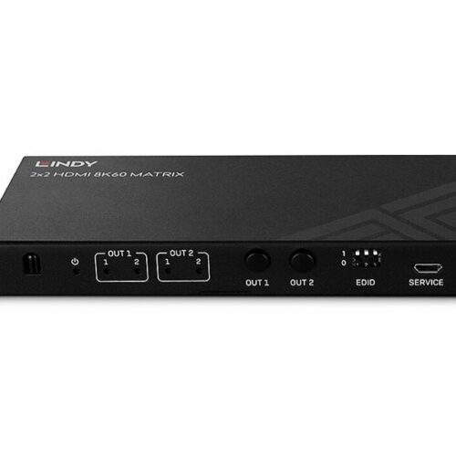 LINDY 2×2 HDMI 8K60 Matrix