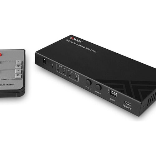 LINDY 2×2 HDMI 8K60 Matrix