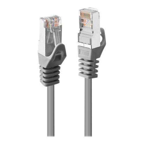 LINDY 2m Cat.5e F/UTP Patch Cable Colour Grey Low Cost Version