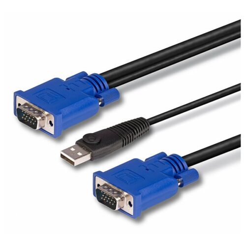 LINDY 2m Combined KVM and USB Cable