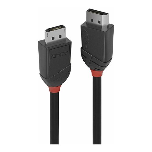 LINDY 2m DisplayPort 1.2 Cable Black Line