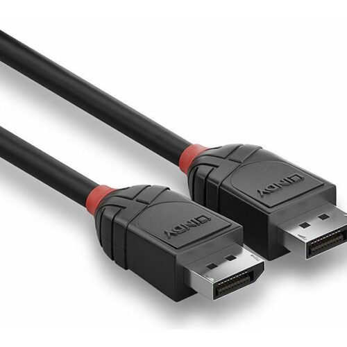 LINDY 2m DisplayPort 1.2 Cable Black Line