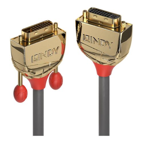 LINDY 2m DVI-D Dual Link extension cable Gold Line 24+1
