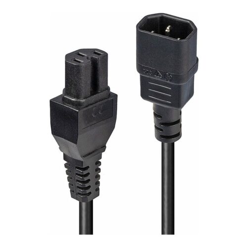 LINDY 2m IEC C14 to IEC C15 Extension Cable