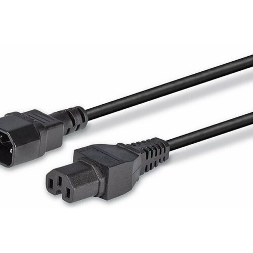 LINDY 2m IEC C14 to IEC C15 Extension Cable