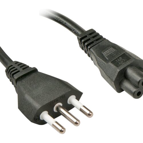 LINDY 2m italian mains plug to IEC C5