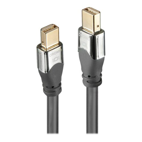 LINDY 2m Mini DisplayPort Cable Cromo Line Mini DP Male to Male