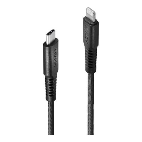 LINDY 2m reinforced USB Type C to Lightning charging Cable