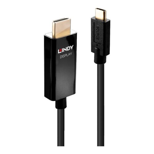 LINDY 2m USB Type C to HDMI 4K60 Adapter Cable with HDR