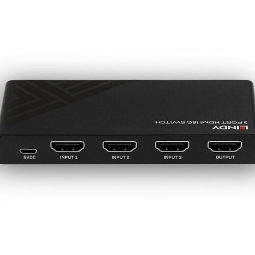 LINDY 3 Port HDMI 18G Switch