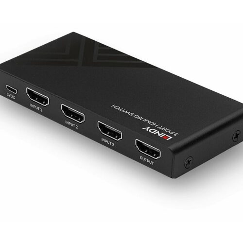 LINDY 3 Port HDMI 18G Switch