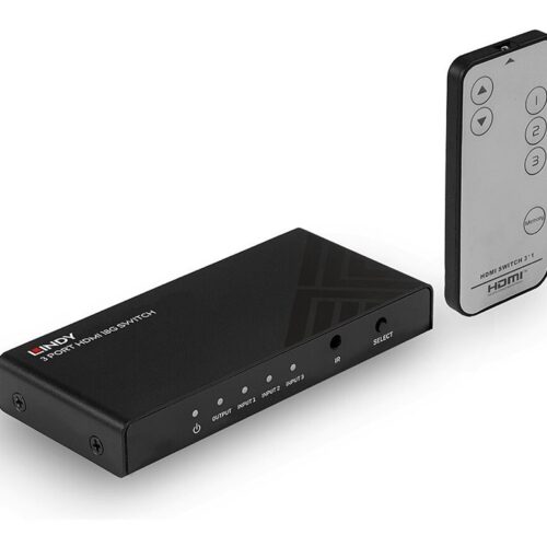LINDY 3 Port HDMI 18G Switch