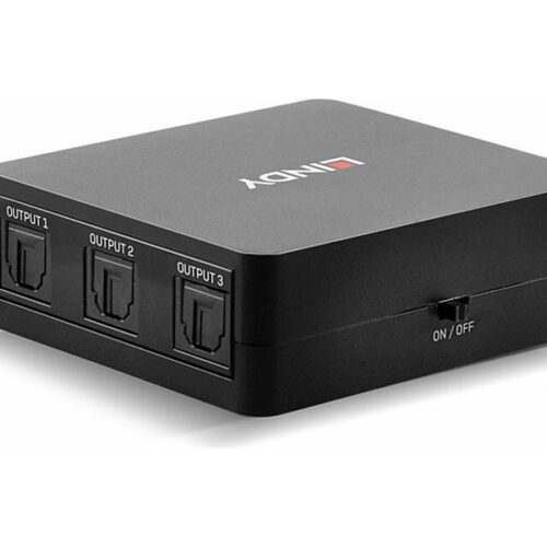 LINDY 3 Port Optical Audio Splitter