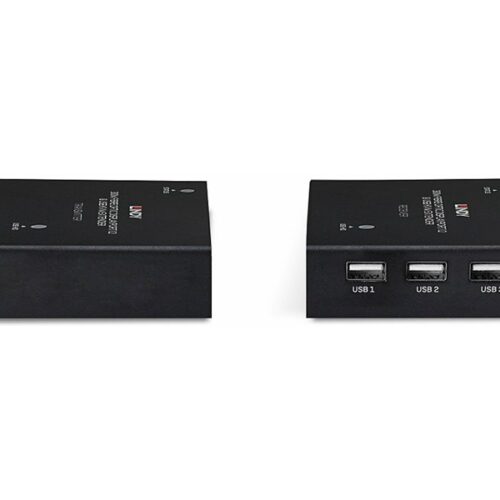 LINDY 300m Fibre Optic DisplayPort 1.2 & USB KVM Extender
