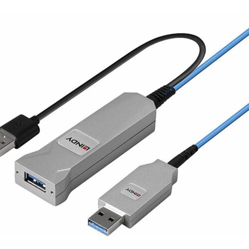 LINDY 30m Fibre Optic USB 3.0 Cable