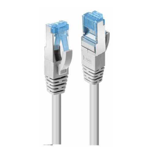 LINDY 3m Cat.6 S/FTP TPE network cable gray RJ45 plug 250MHz copper 28AWG