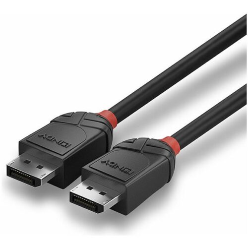 LINDY 3m DisplayPort 1.2 Cable Black Line