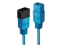 LINDY 3m IEC C19 to IEC C20 extension Blue
