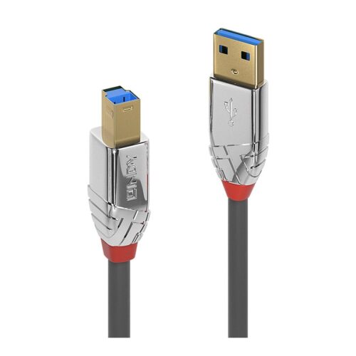 LINDY 3m USB 3.0 Type A/B Cable Cromo Line 5Gbit/s