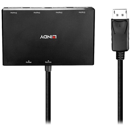 LINDY 4 Port DisplayPort 1.2 MST Hub