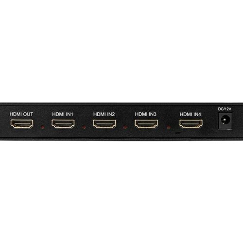 LINDY 4 Port HDMI Multi-View Switch 4 different modes: Quadview PiP Dual Video and Standard