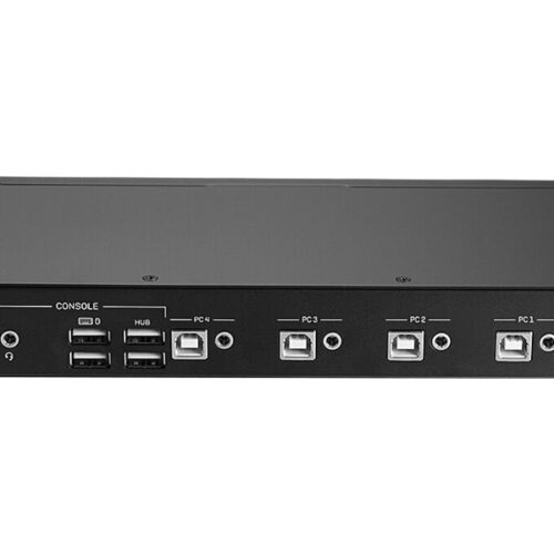 LINDY 4 Port USB 2.0 & Audio KM Switch