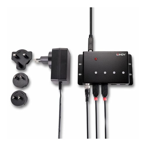 LINDY 4 Port USB 3.0 Metal Hub