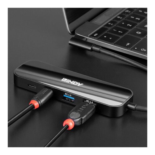 LINDY 4 Port USB 3.2 Gen 2 Hub