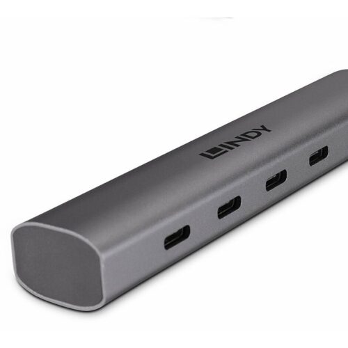 LINDY 4 Port USB 3.2 Gen 2 Type C Hub