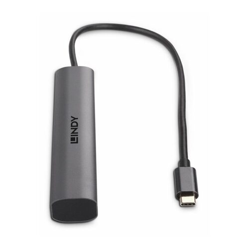 LINDY 4 Port USB 3.2 Gen 2 Type C Hub