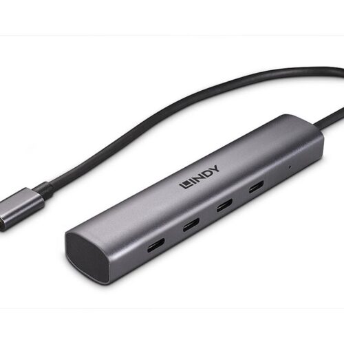 LINDY 4 Port USB 3.2 Gen 2 Type C Hub