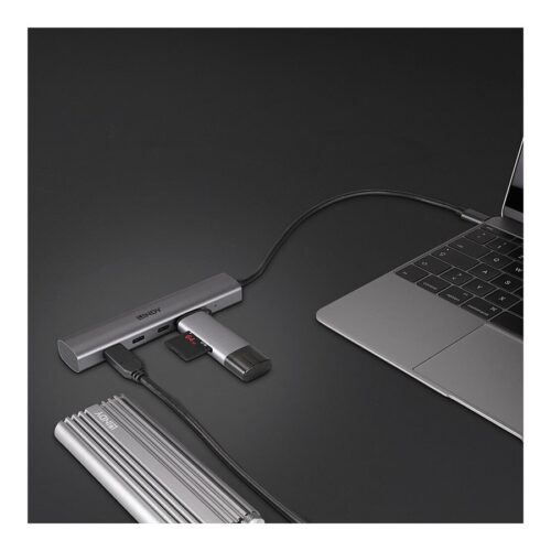 LINDY 4 Port USB 3.2 Gen 2 Type C Hub