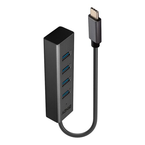 LINDY 4 Port USB 3.2 Type C Hub