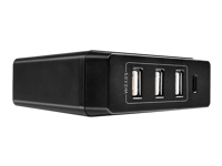 LINDY 4 Port USB Type C & A Smart Charger with Power Delivery 72W