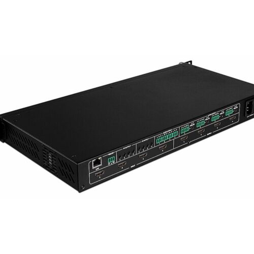 LINDY 4×4 HDMI 4K60 Matrix with Video Wall Scaling