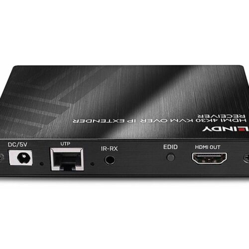 LINDY 4K KVM over IP Extender Receiver HDMI 1.4 HDCP 1.4 USB HID & IR