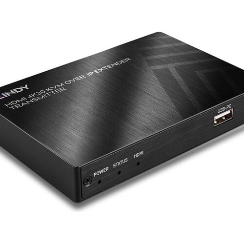 LINDY 4K KVM over IP Extender Transmitter HDMI 1.4 HDCP 1.4 USB HID & IR