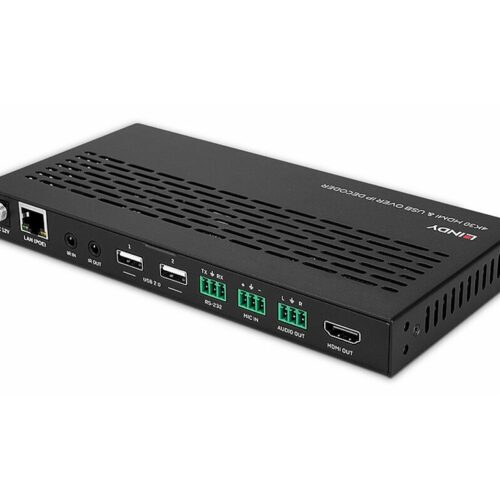 LINDY 4K30 HDMI & USB over IP Decoder