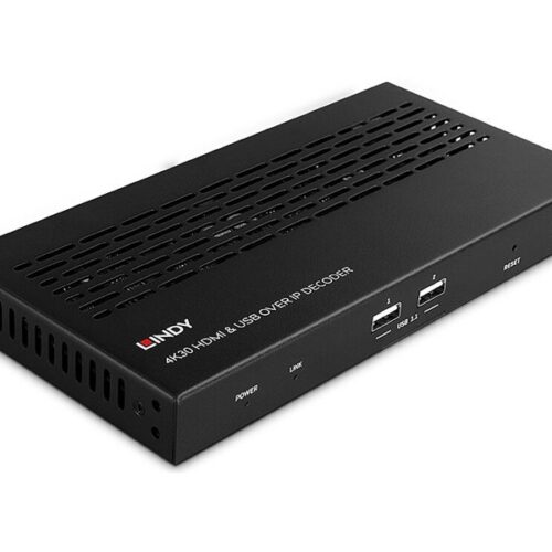 LINDY 4K30 HDMI & USB over IP Decoder