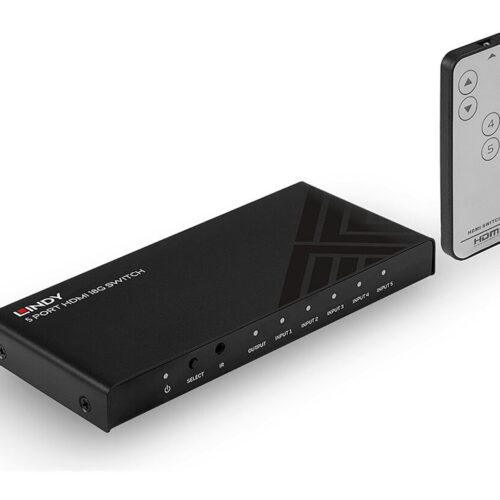 LINDY 5 Port HDMI 18G Switch