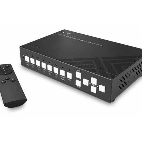 LINDY 5 Port HDMI 4K60 Seamless Multiview KVM Switch