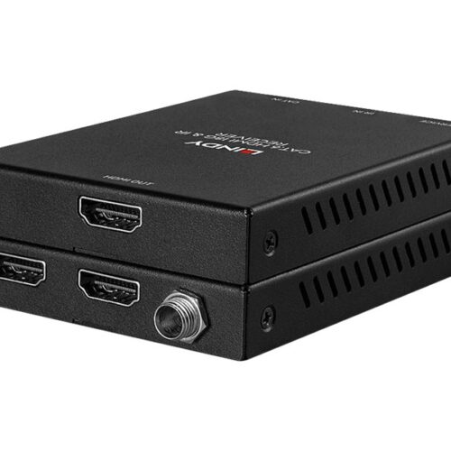 LINDY 50m Cat.6 HDMI 18G & IR Extender with PoC & Loop Out